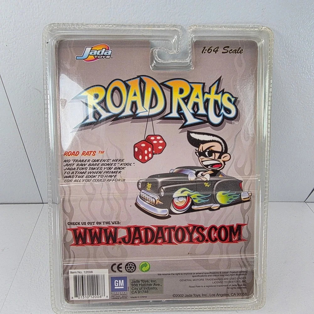Jada Toys‎ Road Rats 39 Chevy Sedan Delivery Diecast 164 Scale Adult Collectible